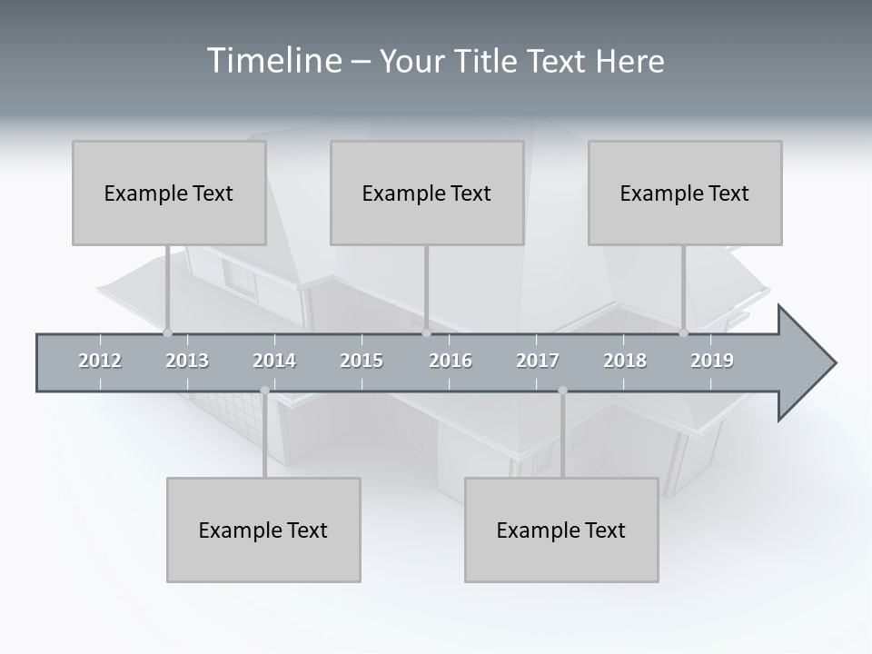 House Roof Mock Up PowerPoint Template