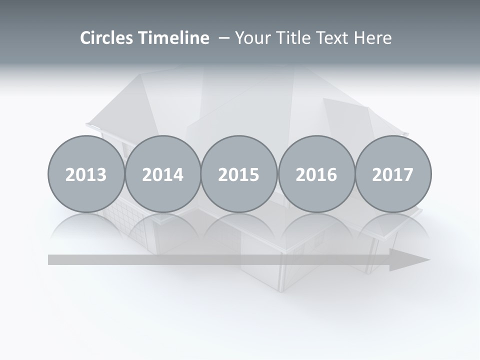 House Roof Mock Up PowerPoint Template