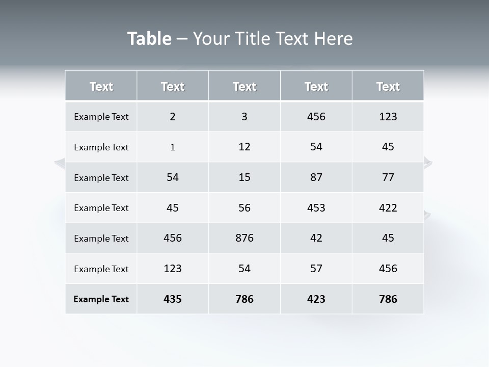 House Roof Mock Up PowerPoint Template