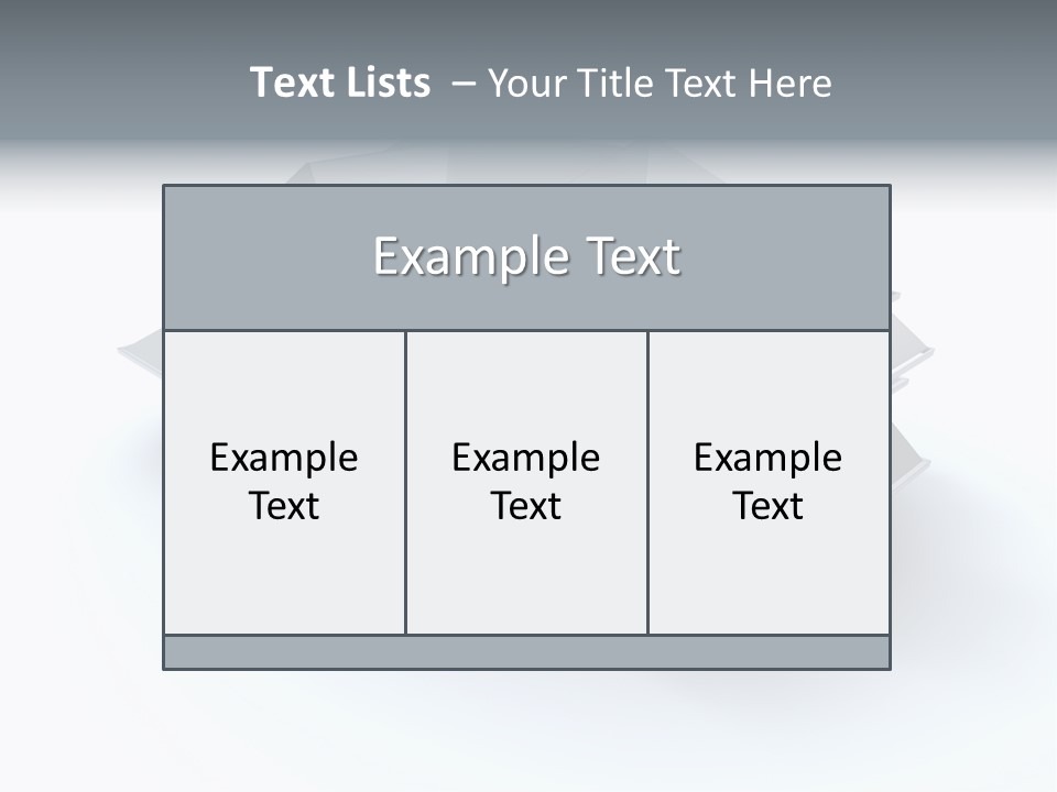 House Roof Mock Up PowerPoint Template