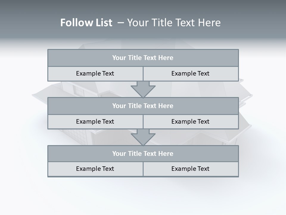 House Roof Mock Up PowerPoint Template