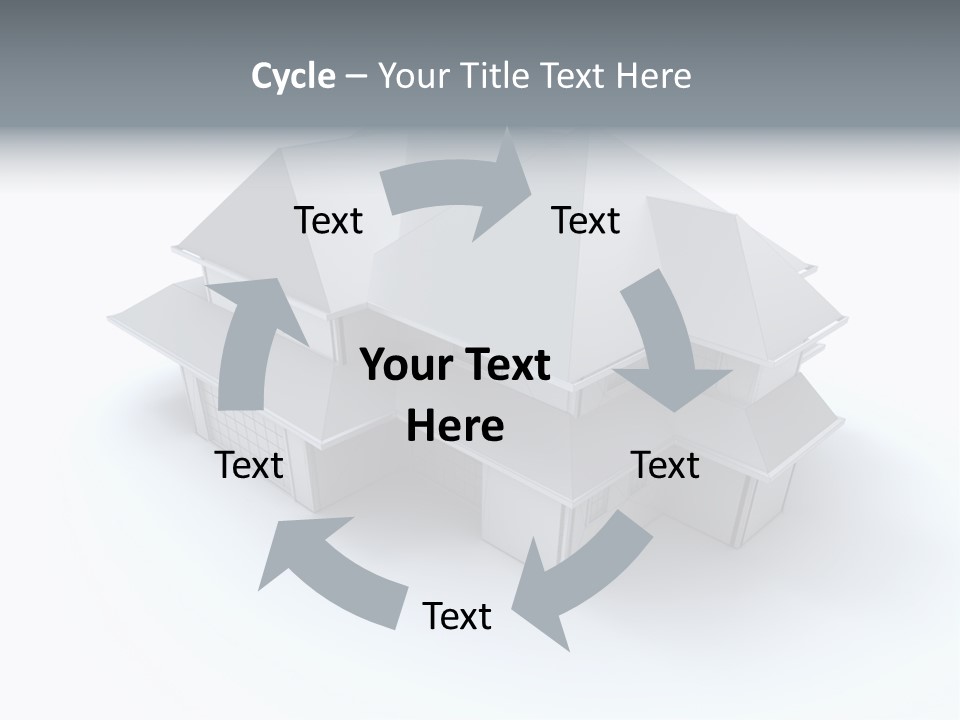 House Roof Mock Up PowerPoint Template
