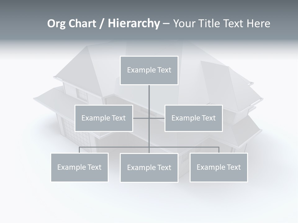 House Roof Mock Up PowerPoint Template
