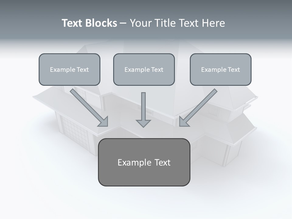 House Roof Mock Up PowerPoint Template