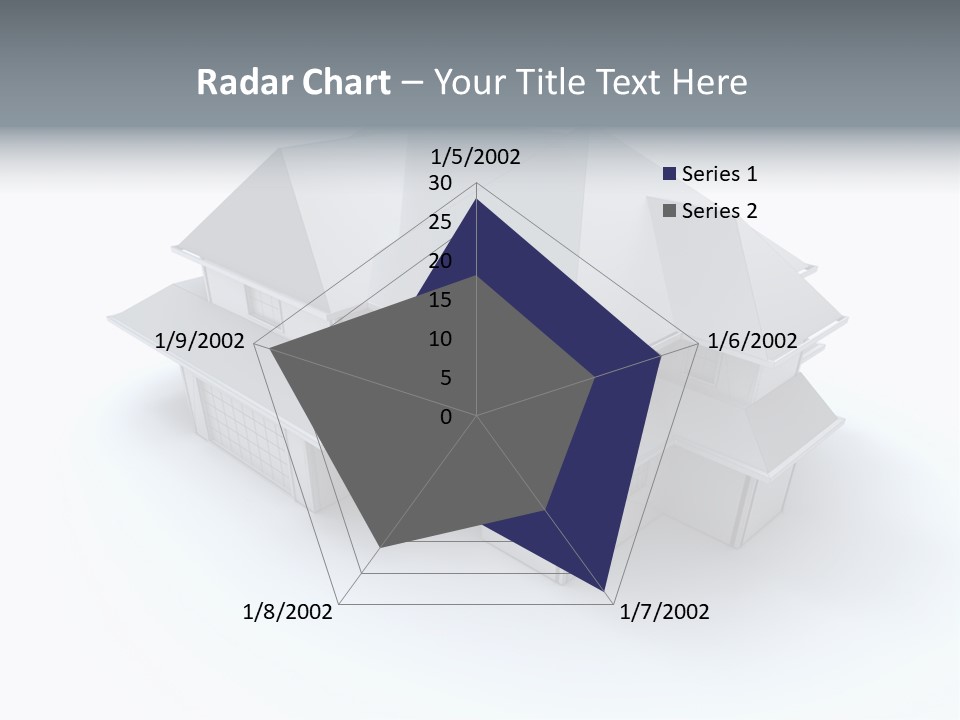 House Roof Mock Up PowerPoint Template