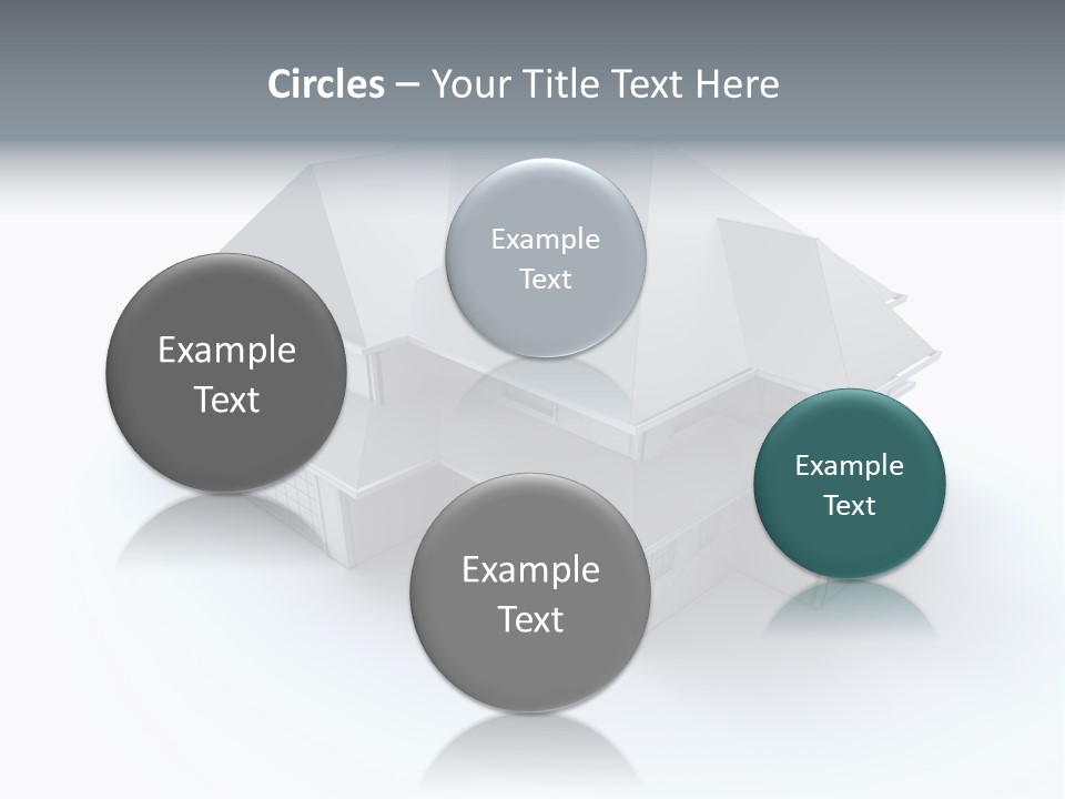 House Roof Mock Up PowerPoint Template