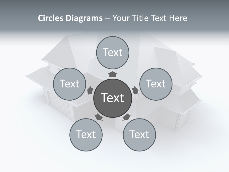 House Roof Mock Up PowerPoint Template