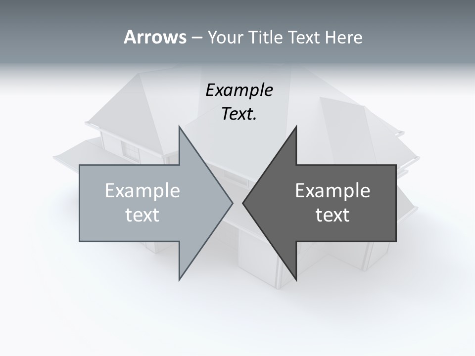 House Roof Mock Up PowerPoint Template