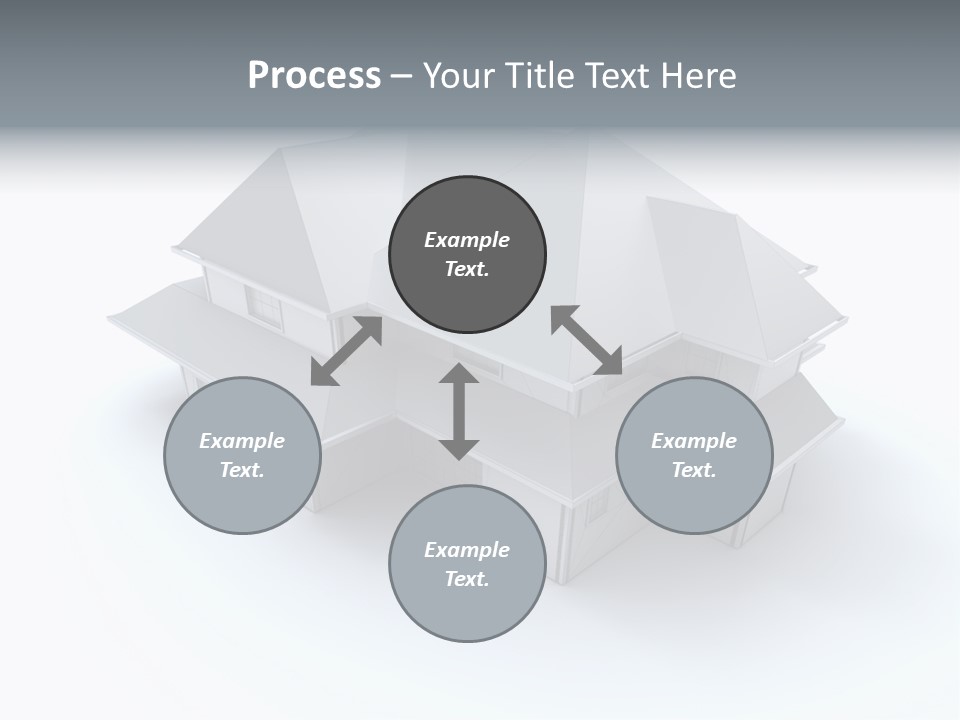 House Roof Mock Up PowerPoint Template