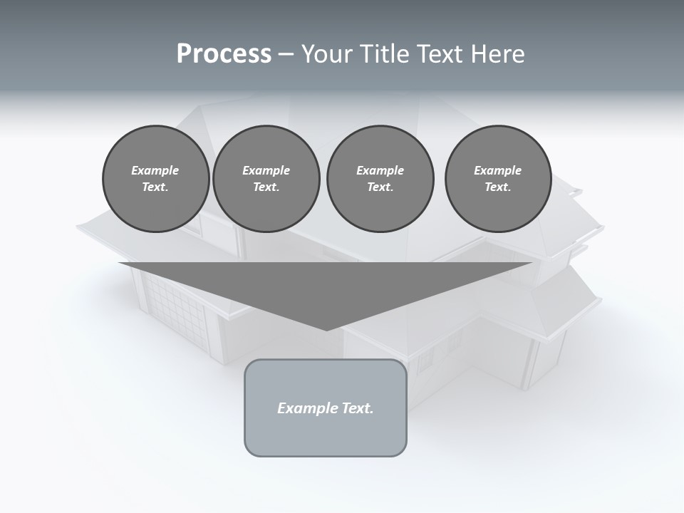 House Roof Mock Up PowerPoint Template
