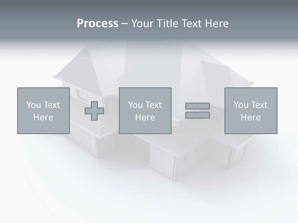 House Roof Mock Up PowerPoint Template