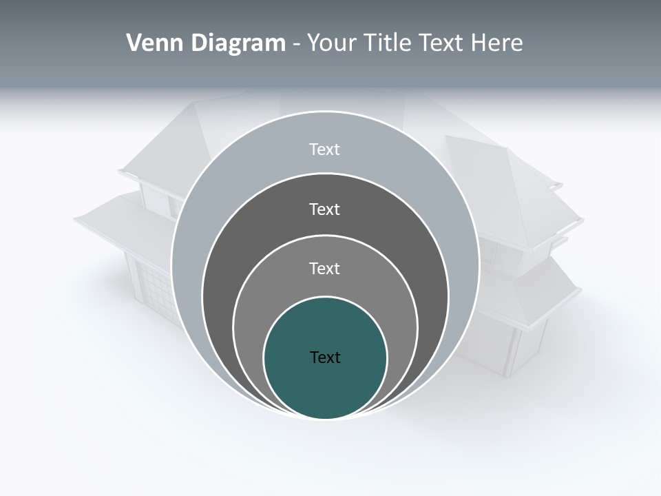 House Roof Mock Up PowerPoint Template