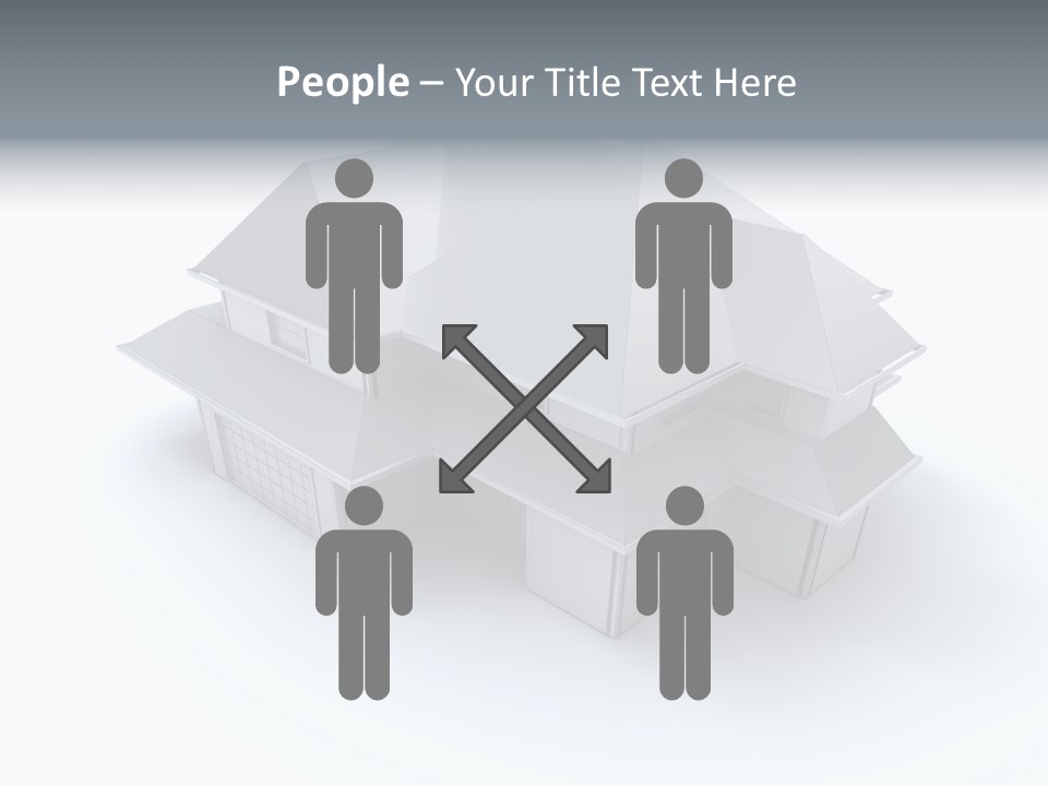 House Roof Mock Up PowerPoint Template