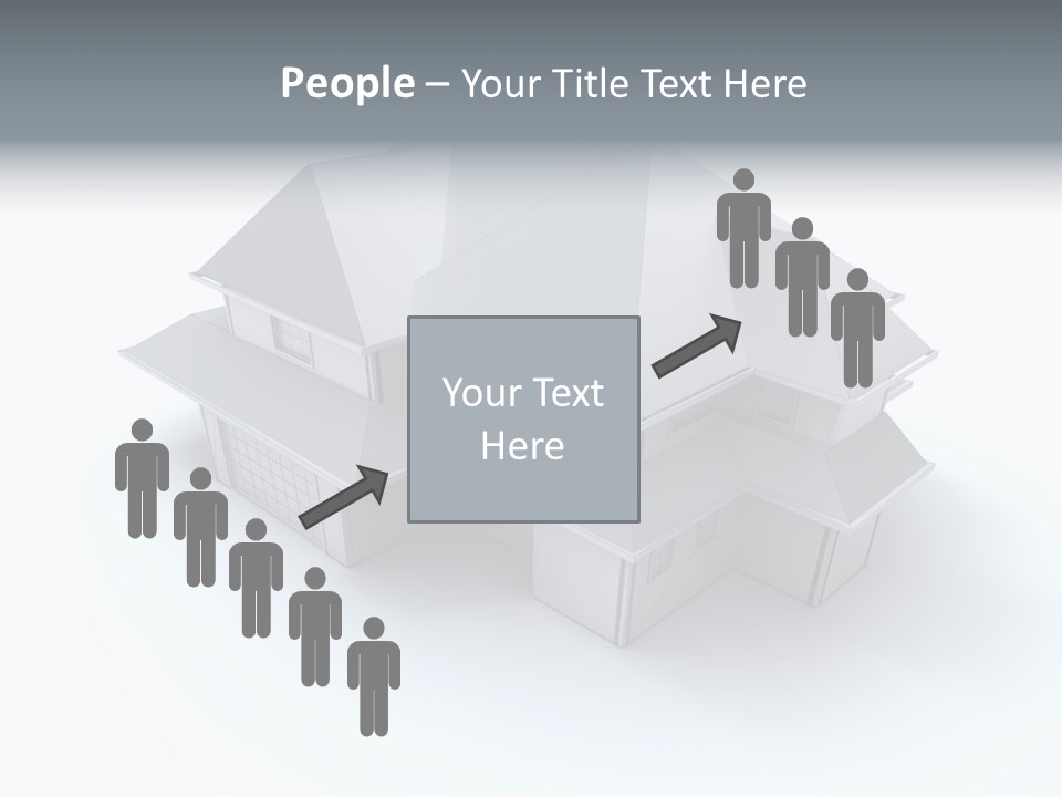 House Roof Mock Up PowerPoint Template