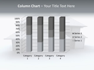 Facade D Rendering Built Structure PowerPoint Template