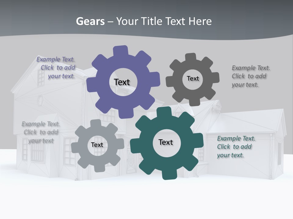 Built Structure Residential Modern PowerPoint Template