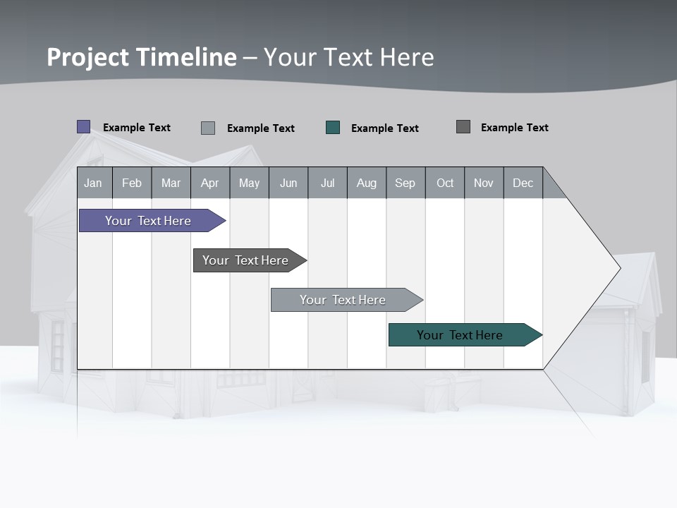 Built Structure Residential Modern PowerPoint Template