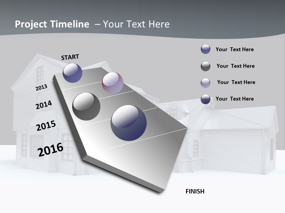 Built Structure Residential Modern PowerPoint Template