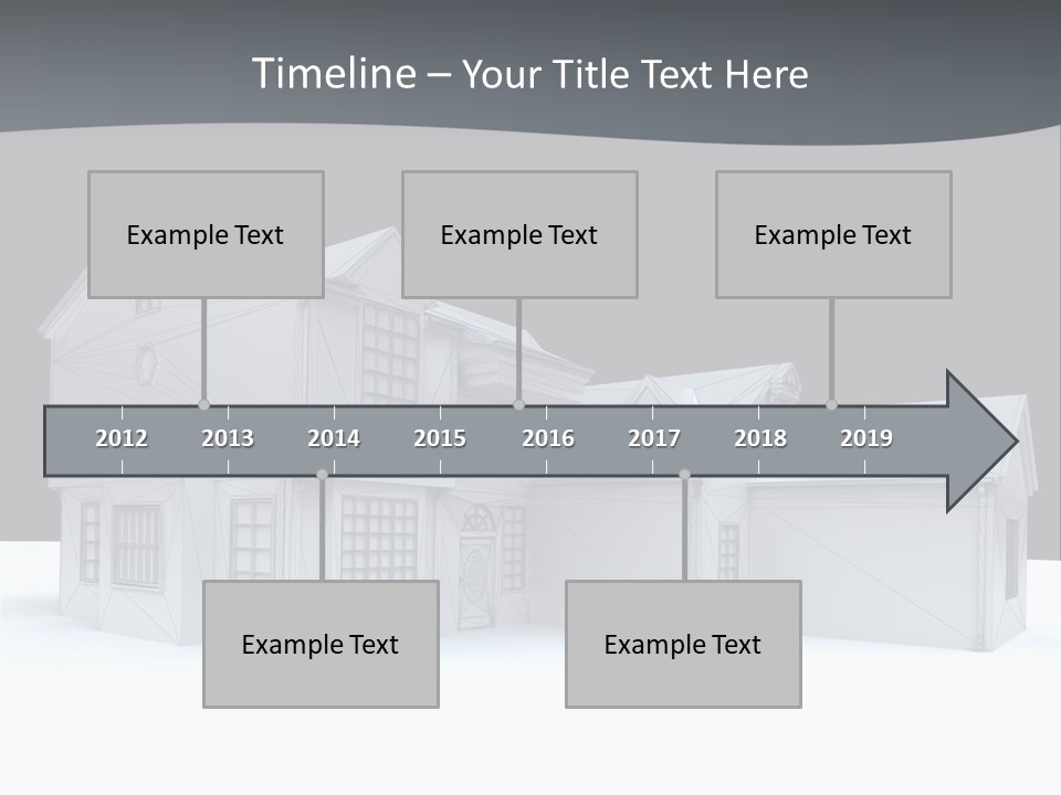 Built Structure Residential Modern PowerPoint Template