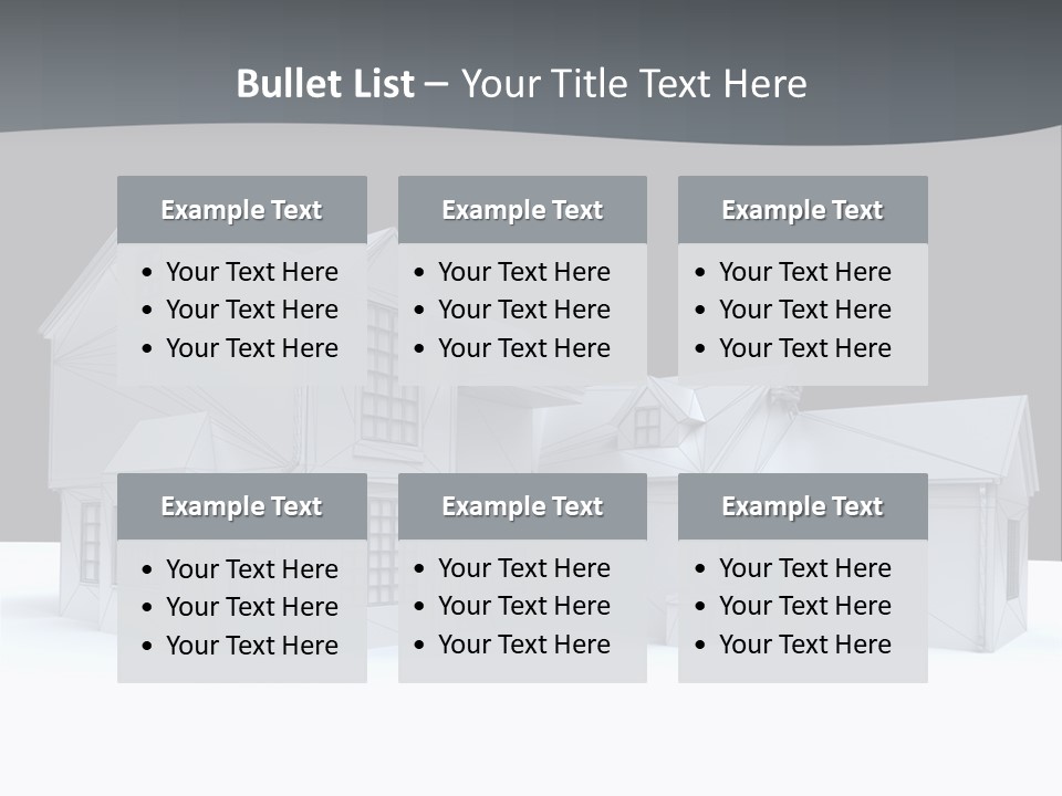Built Structure Residential Modern PowerPoint Template