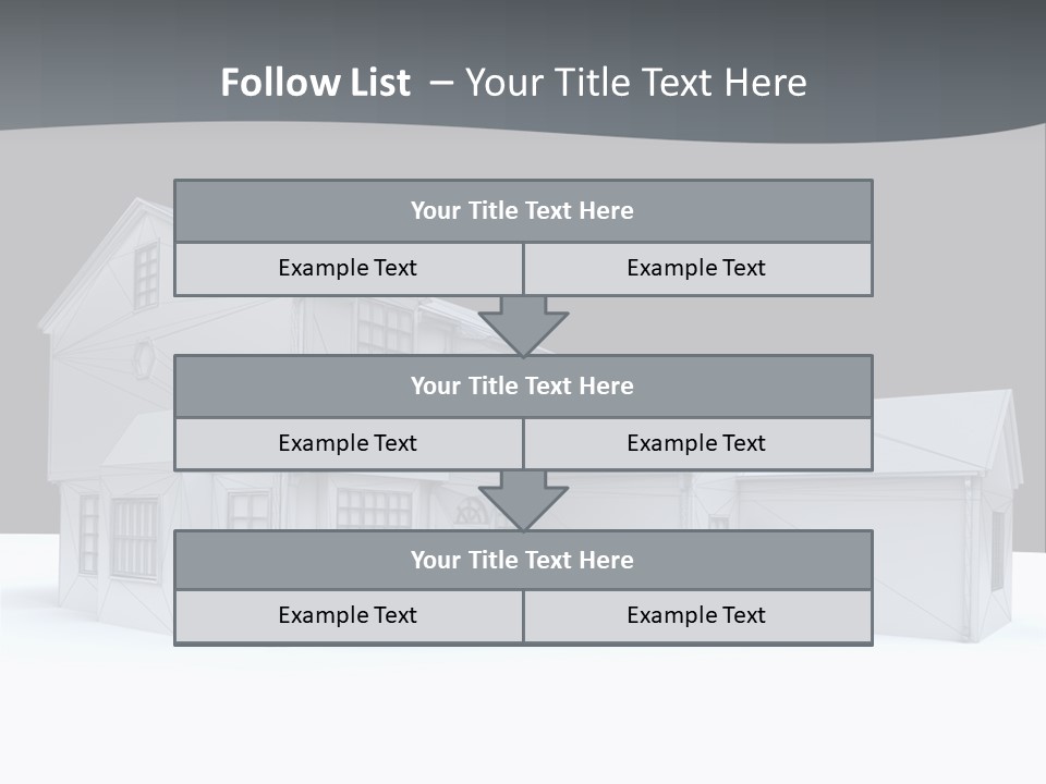 Built Structure Residential Modern PowerPoint Template