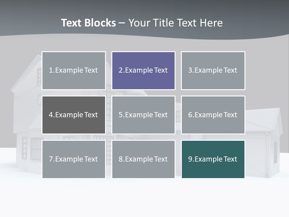 Built Structure Residential Modern PowerPoint Template