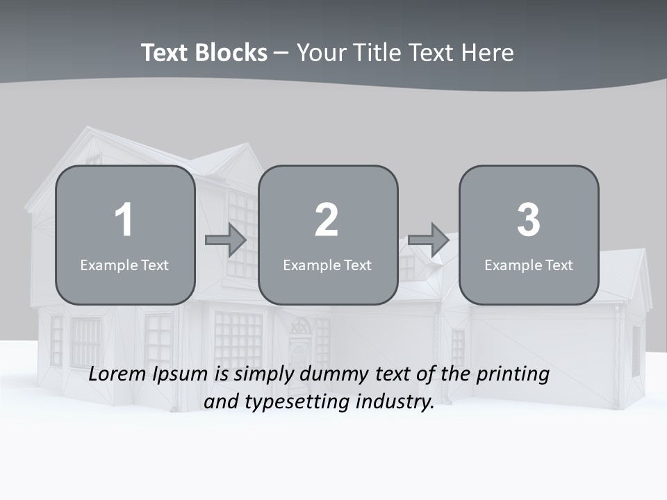 Built Structure Residential Modern PowerPoint Template