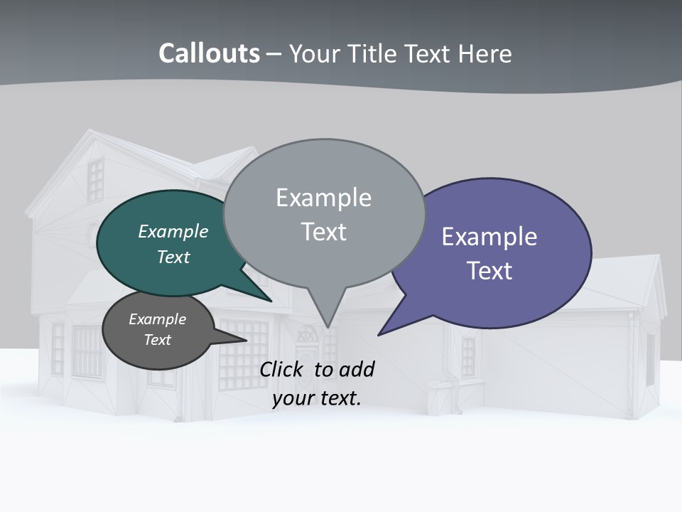 Built Structure Residential Modern PowerPoint Template