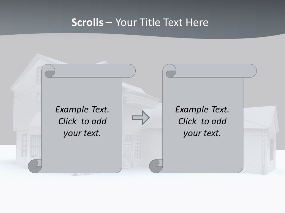 Built Structure Residential Modern PowerPoint Template