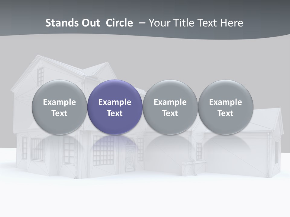 Built Structure Residential Modern PowerPoint Template