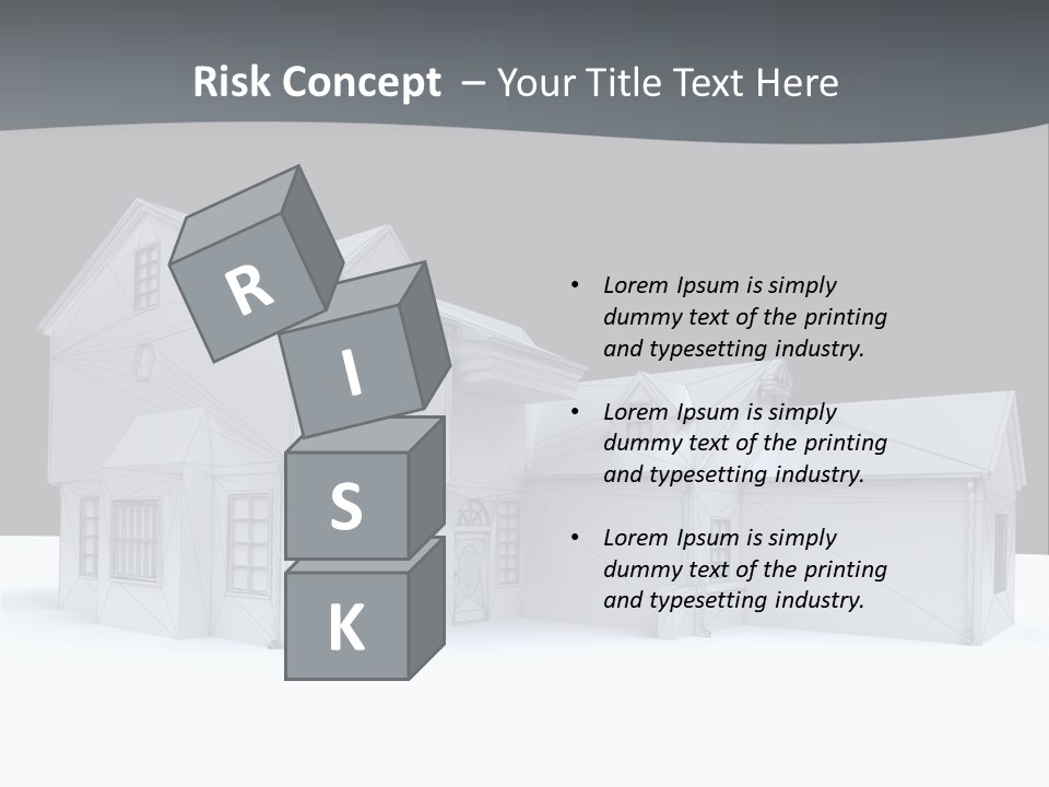 Built Structure Residential Modern PowerPoint Template