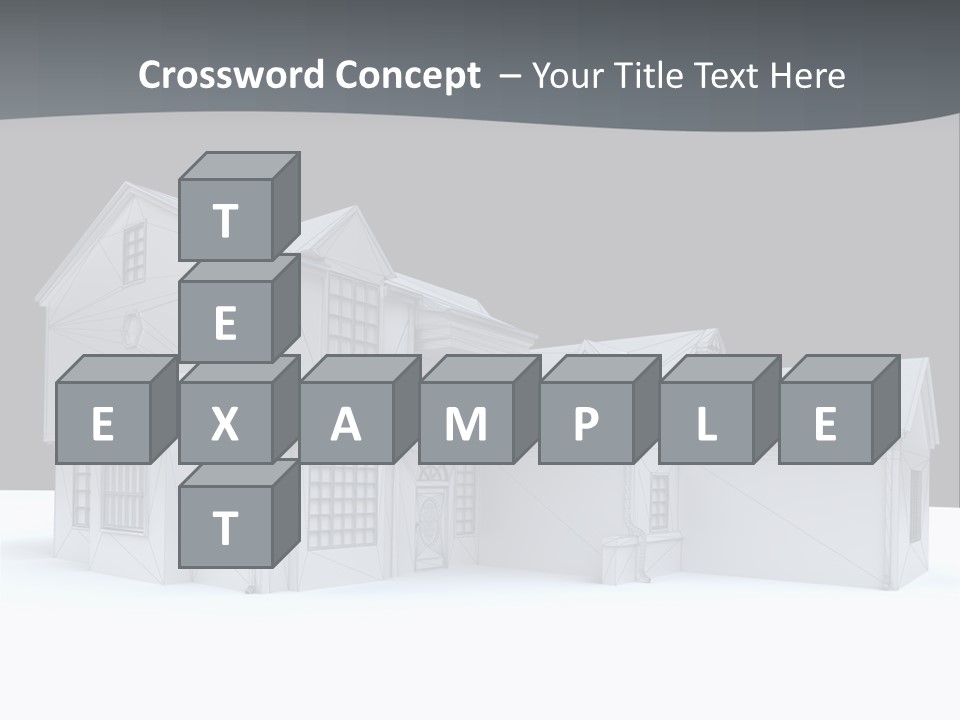 Built Structure Residential Modern PowerPoint Template
