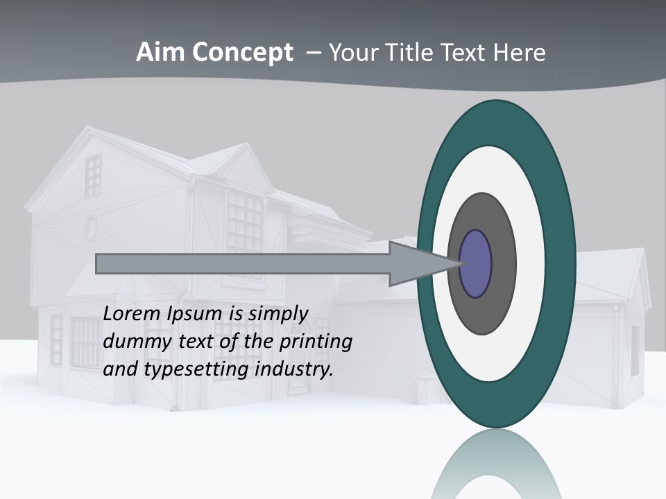 Built Structure Residential Modern PowerPoint Template