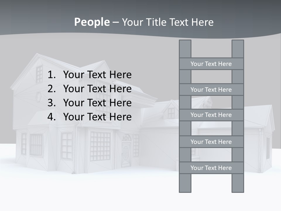 Built Structure Residential Modern PowerPoint Template