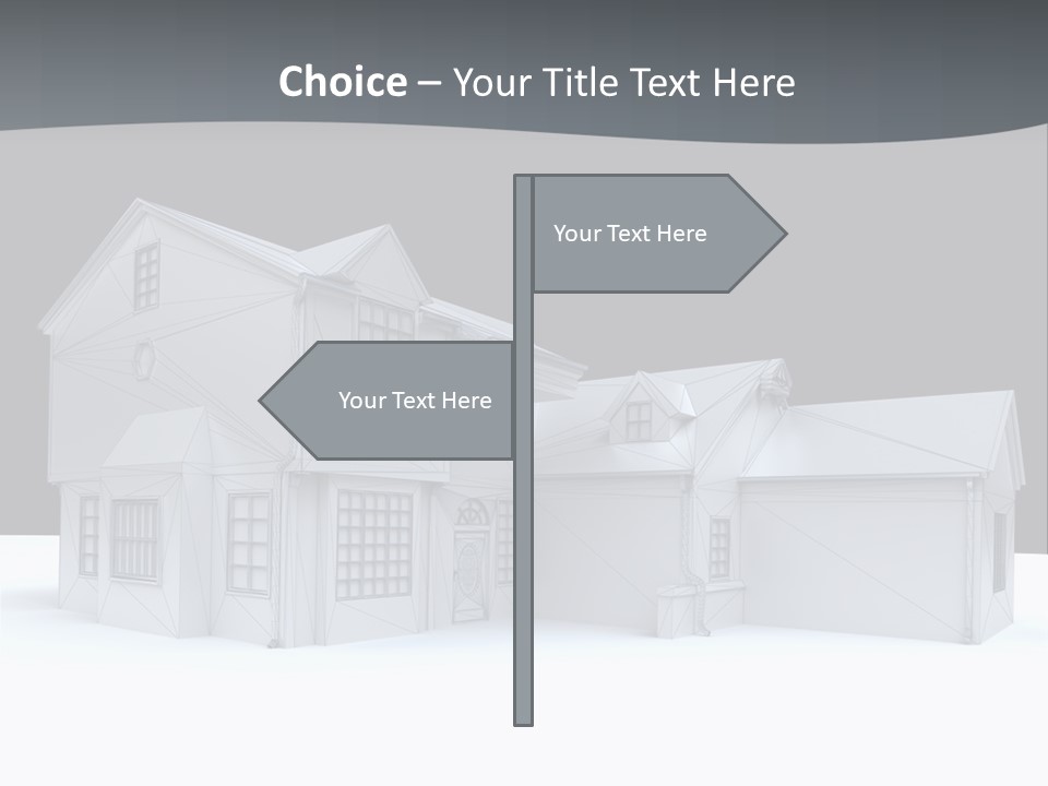 Built Structure Residential Modern PowerPoint Template
