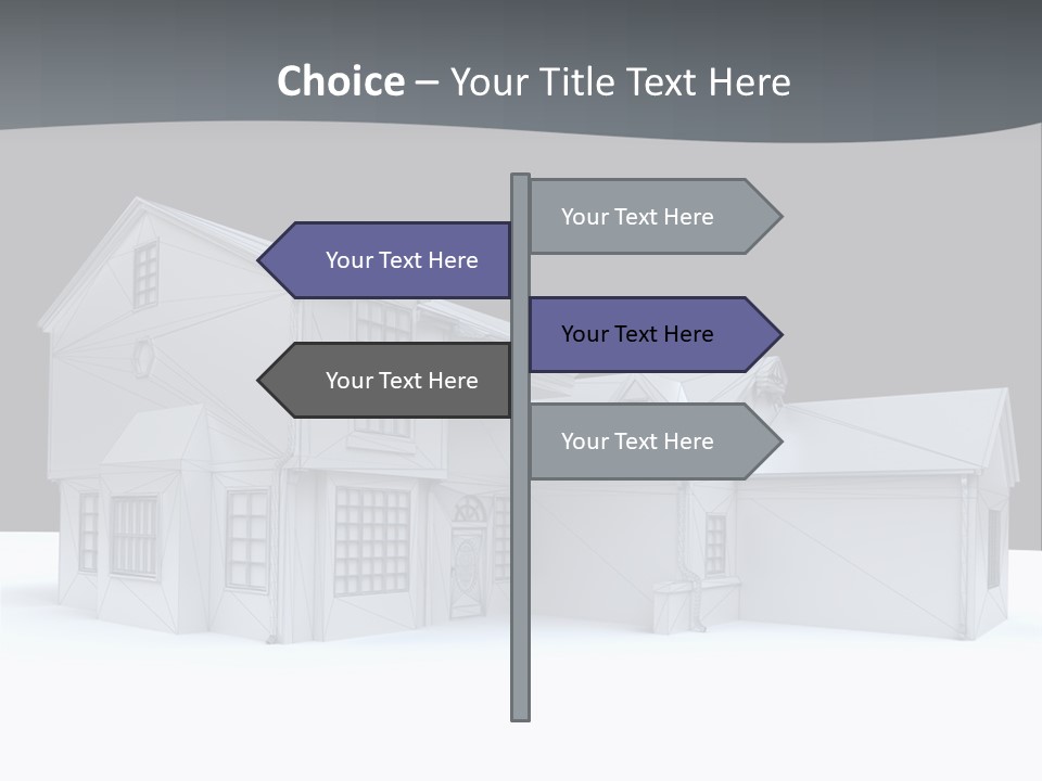 Built Structure Residential Modern PowerPoint Template