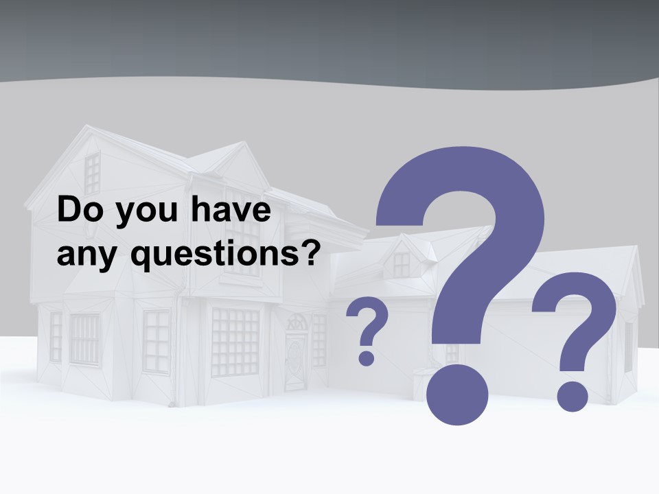 Built Structure Residential Modern PowerPoint Template