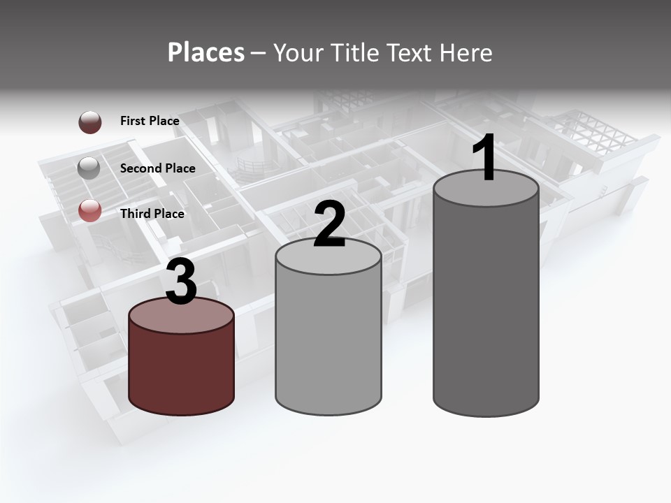 Housing Project Office White PowerPoint Template