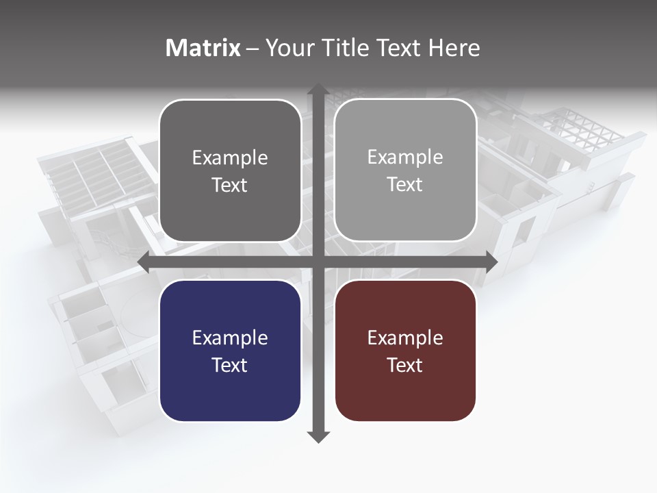 Housing Project Office White PowerPoint Template