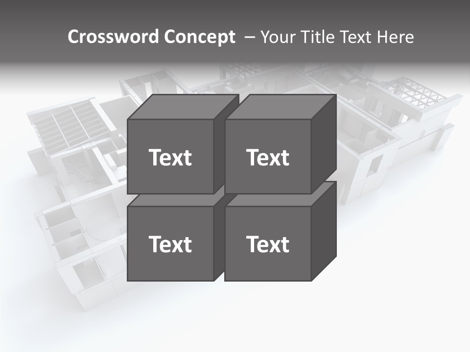 Housing Project Office White PowerPoint Template