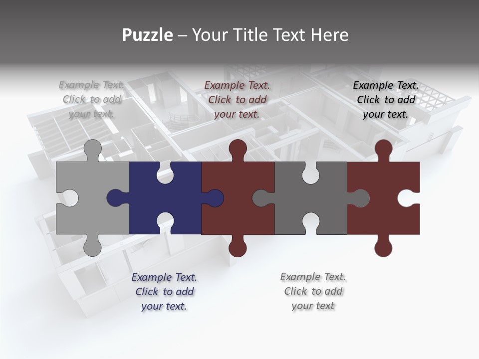 Housing Project Office White PowerPoint Template