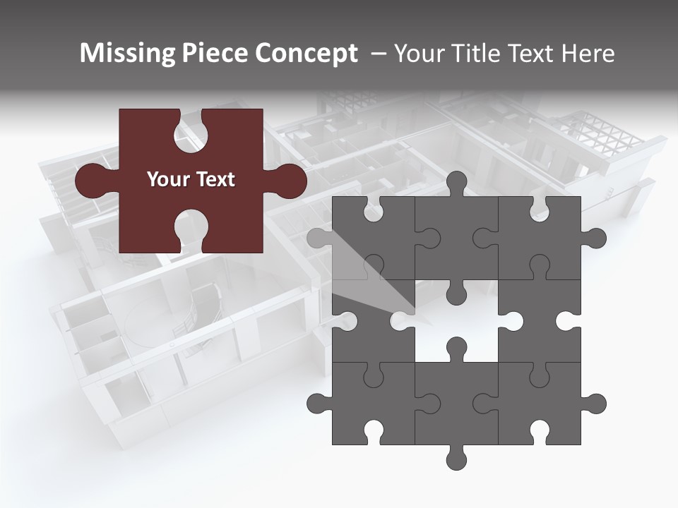 Housing Project Office White PowerPoint Template