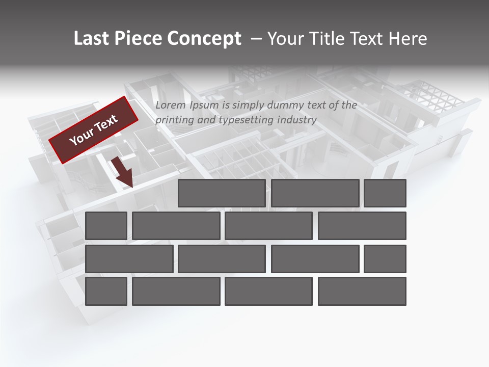 Housing Project Office White PowerPoint Template