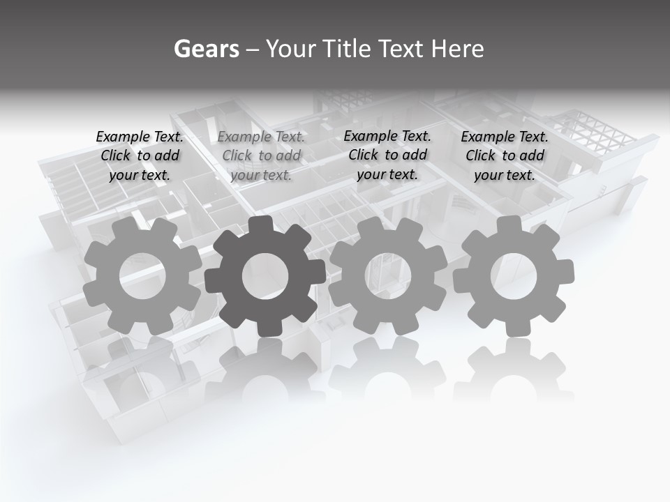 Housing Project Office White PowerPoint Template