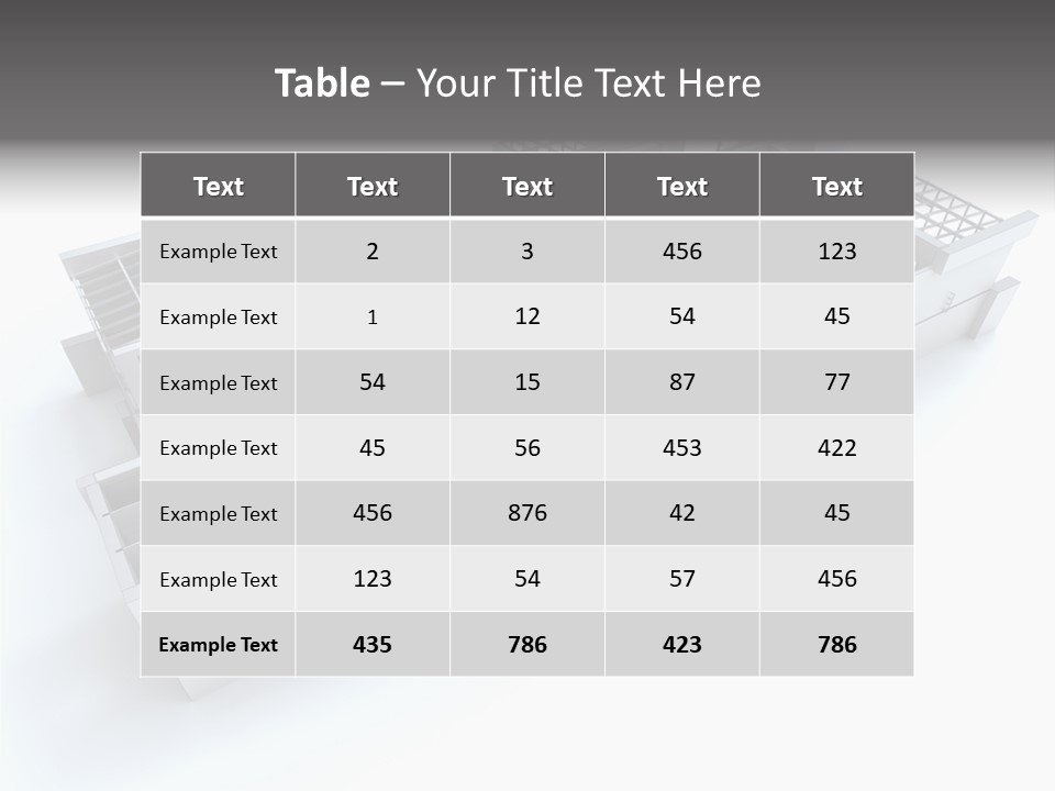 Housing Project Office White PowerPoint Template