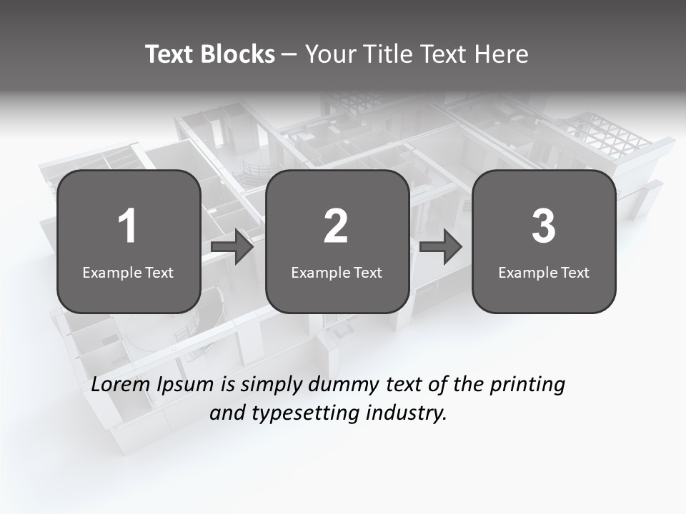 Housing Project Office White PowerPoint Template