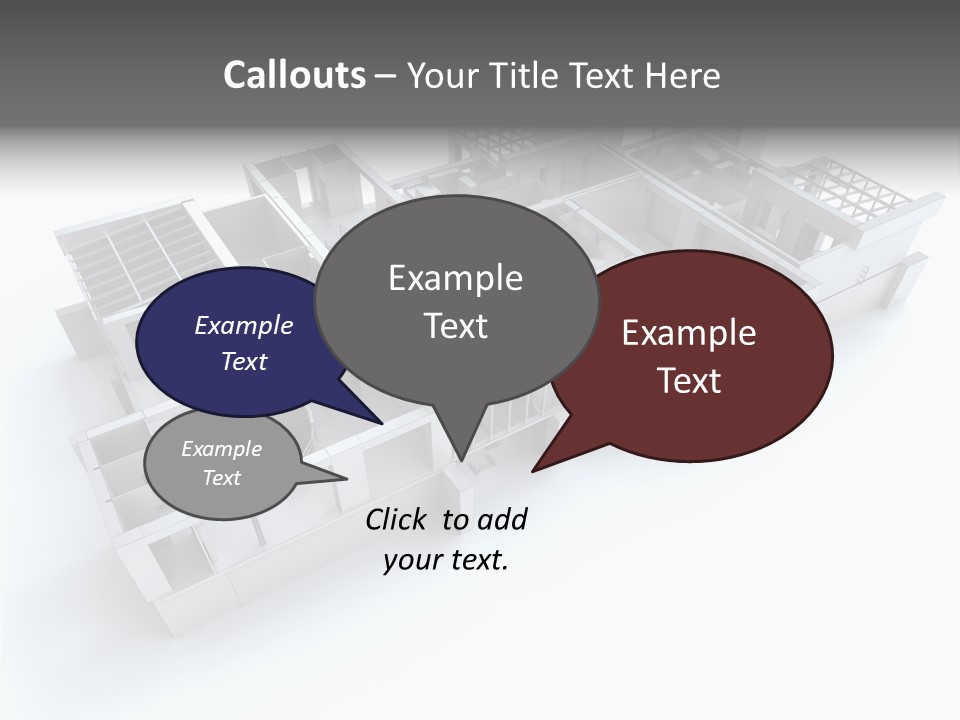 Housing Project Office White PowerPoint Template