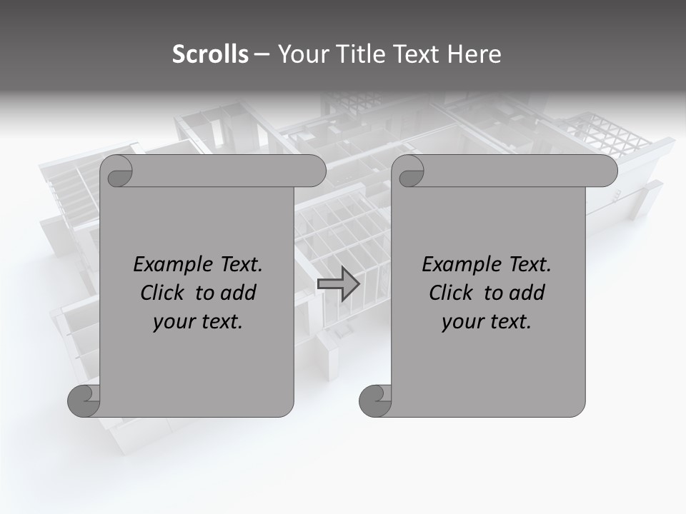 Housing Project Office White PowerPoint Template