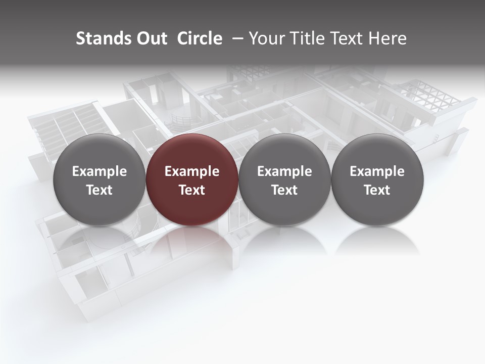 Housing Project Office White PowerPoint Template