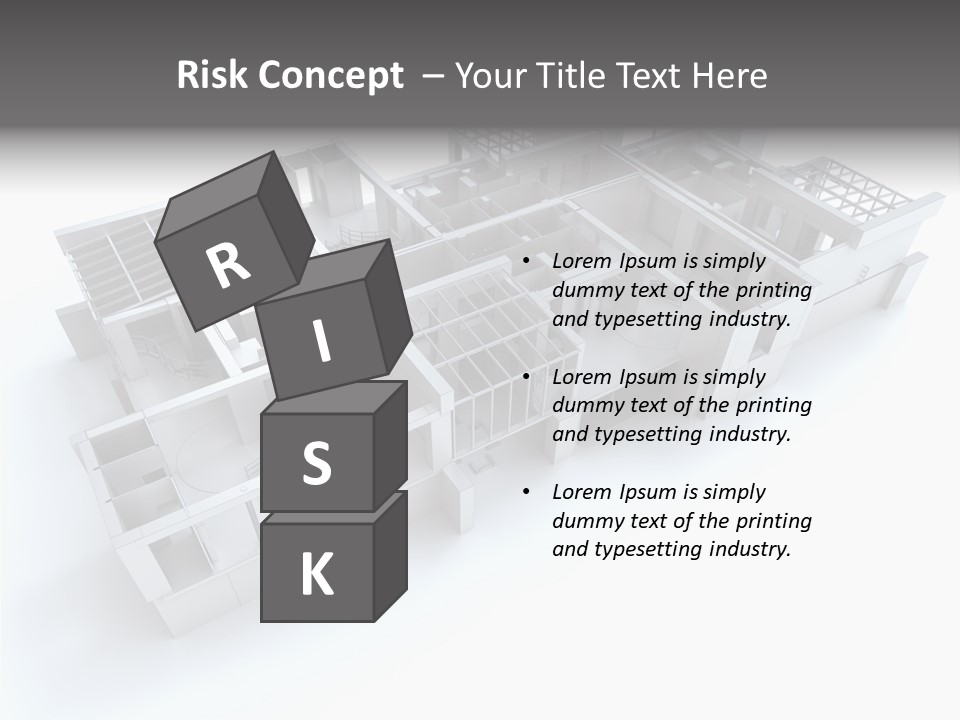 Housing Project Office White PowerPoint Template